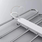 Cabide Organizador Multifuncional de Calças 6 em 1 para Guarda-Roupa