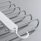Cabide Organizador Multifuncional de Calças 6 em 1 para Guarda-Roupa