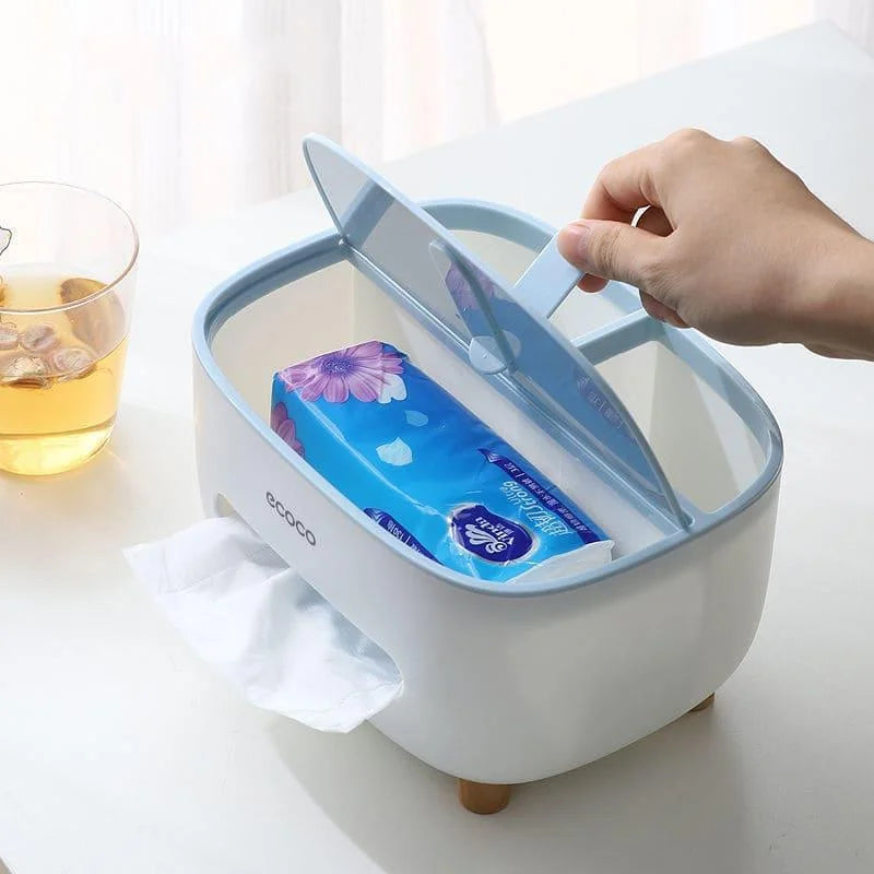 Dispenser Multifuncional Porta Lenço e Papel