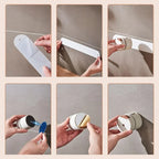 Kit com 6 Porta Temperos Magnéticos de Parede com Dosador