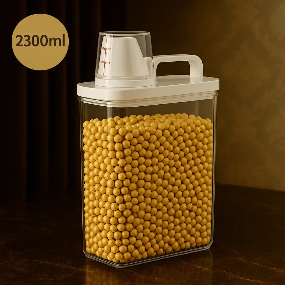 Organizador Hermético Porta Sabão e Cereais com Dosador