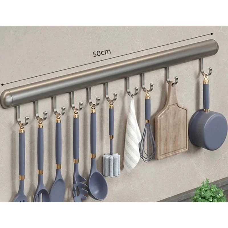 Suporte de Parede Multiuso para Utensílios de Cozinha